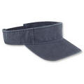 Solid Color Washed Cotton Visor